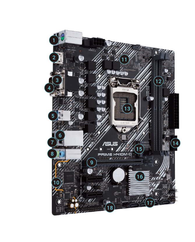 prime h410m-d|主板|asus 中国