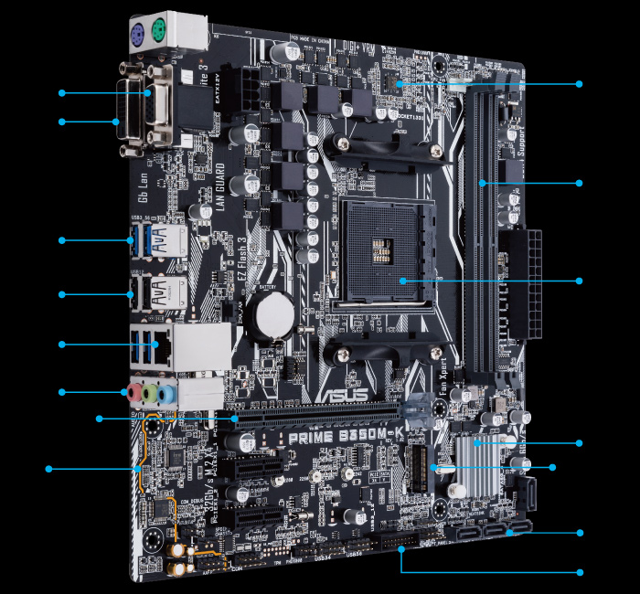 prime b350m-k|主板|asus 中国